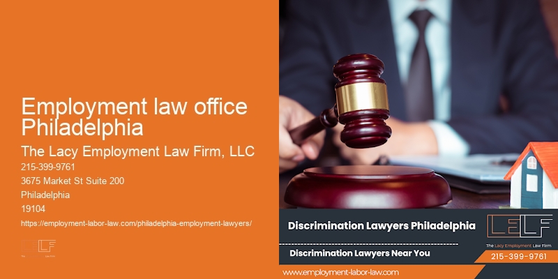 Employment law office Philadelphia