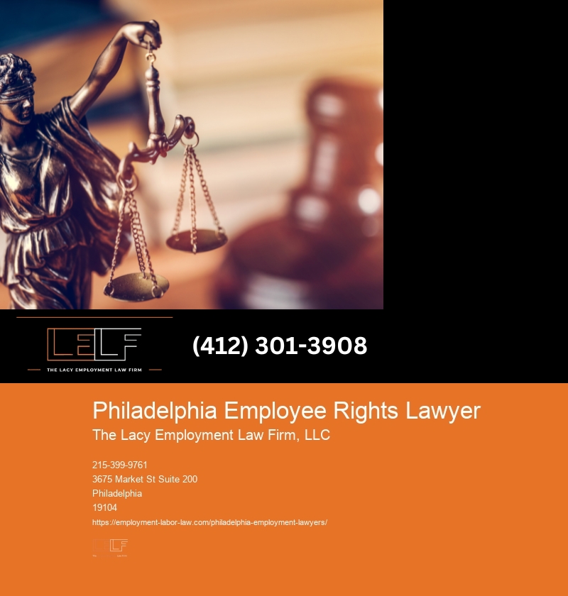 Philadelphia employment lawyer support