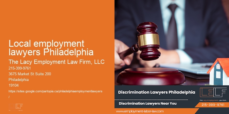Local employment lawyers Philadelphia