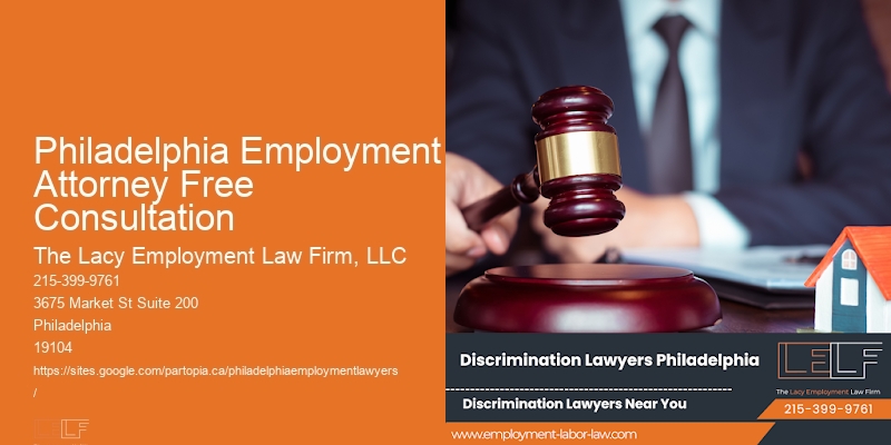 Philadelphia Employment Attorney Free Consultation