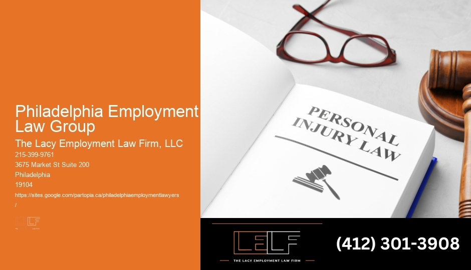 Philadelphia employee legal support