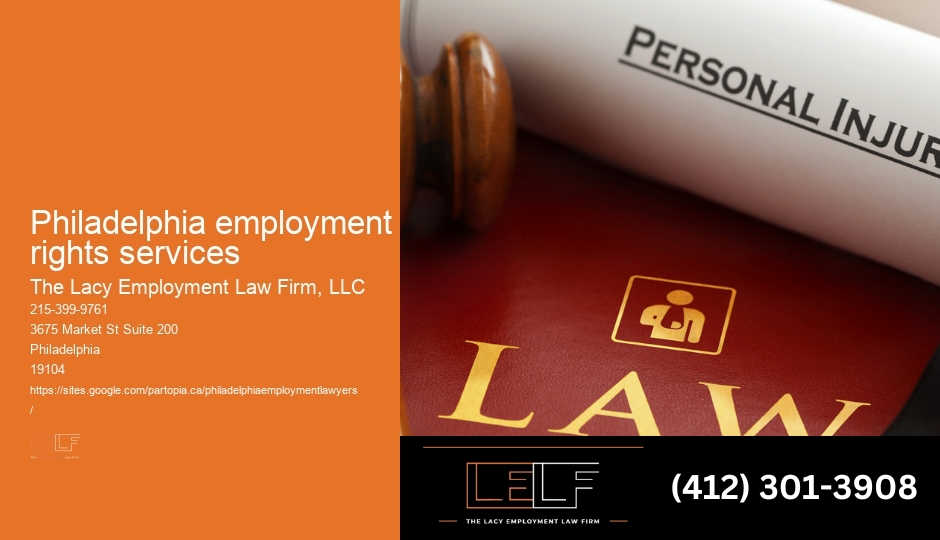 Employment lawyer Philadelphia PA