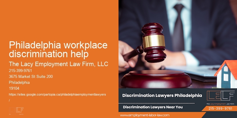 Philadelphia workplace discrimination help