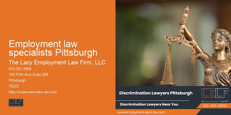 Employment law specialists Pittsburgh