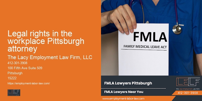 Legal rights in the workplace Pittsburgh attorney