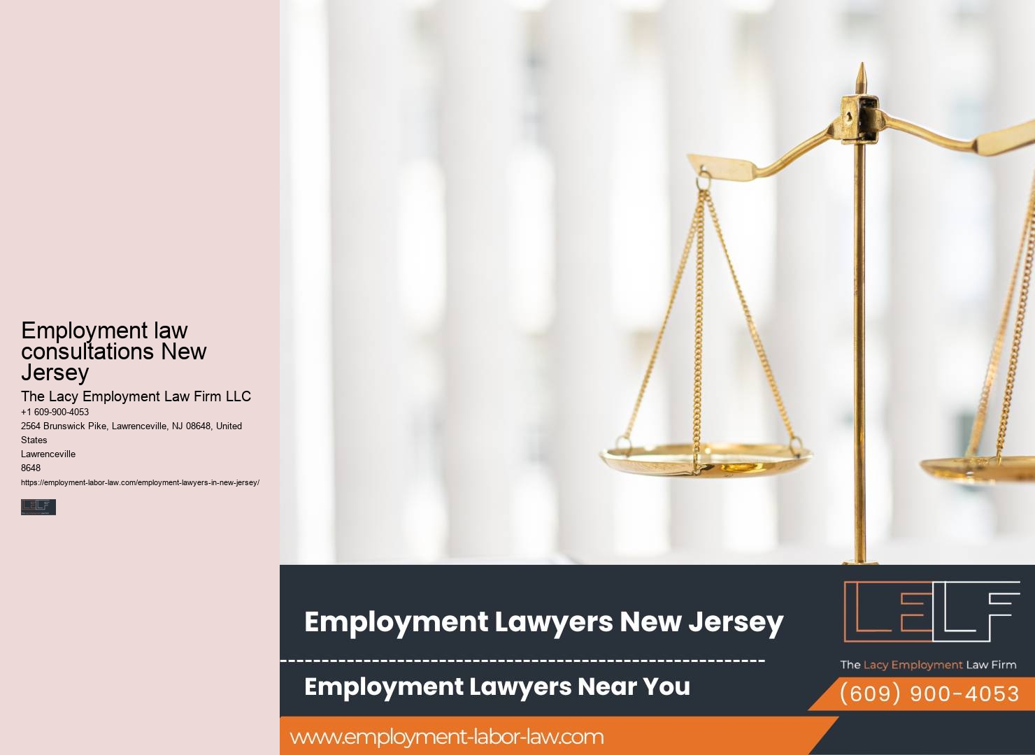 Employment law counsel in NJ