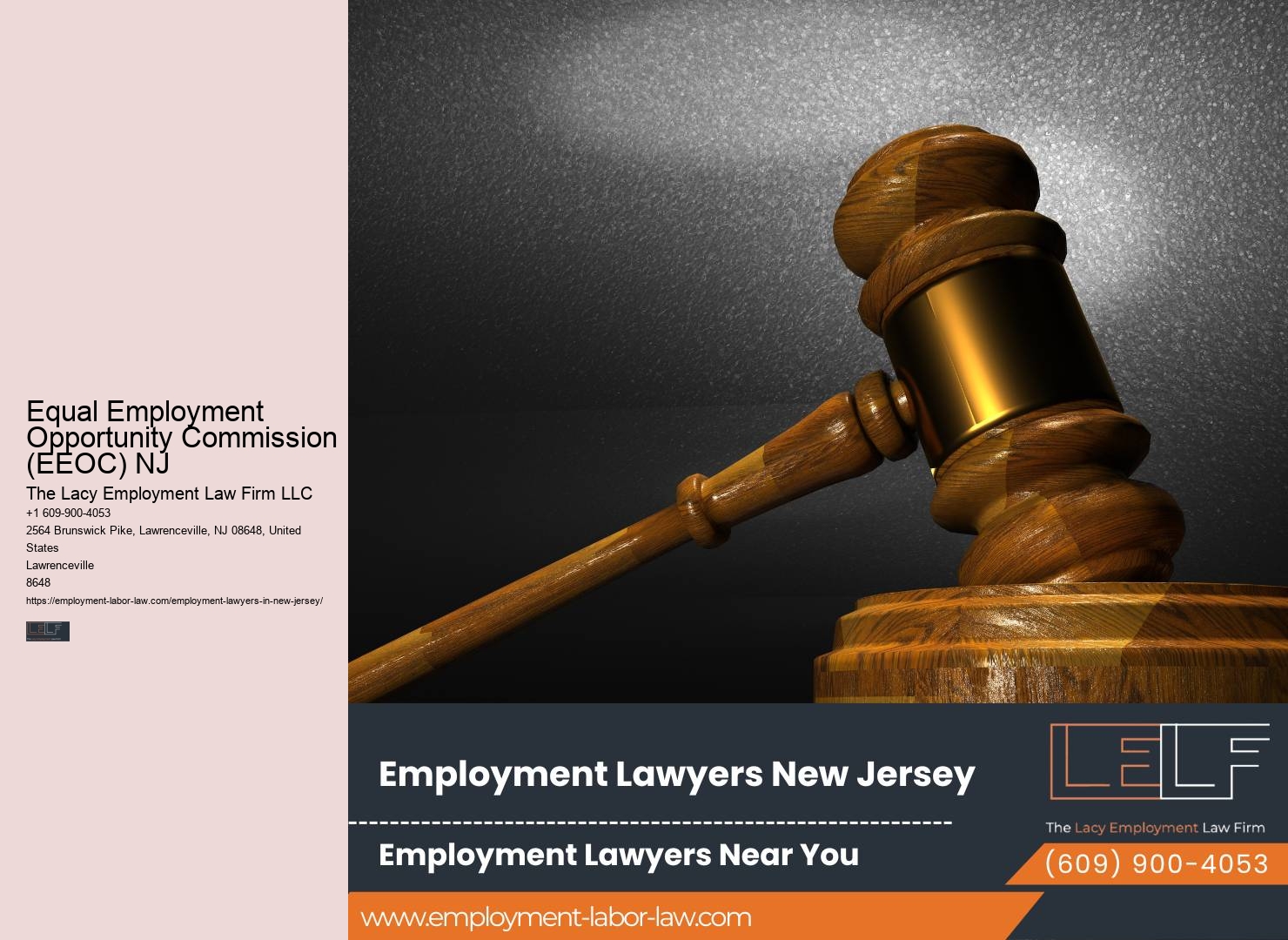 Employment Laws In NJ