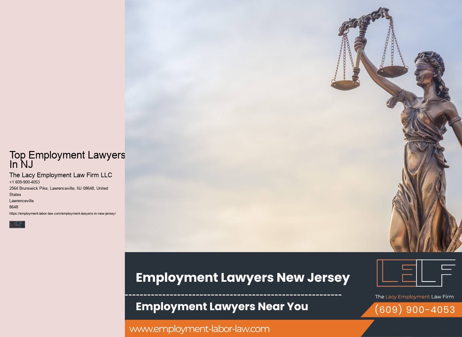 Employment Lawyer NJ Consultation Rates