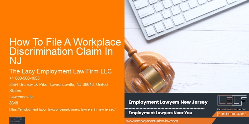 How To File A Workplace Discrimination Claim In NJ