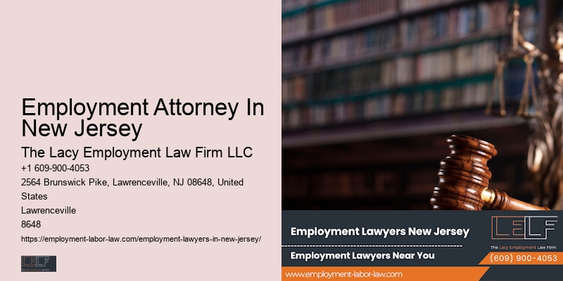 Employment Attorney In New Jersey Employee Dispute Resolution