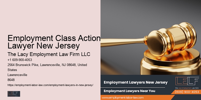 Employment Class Action Lawyer New Jersey Fmla Lawyer