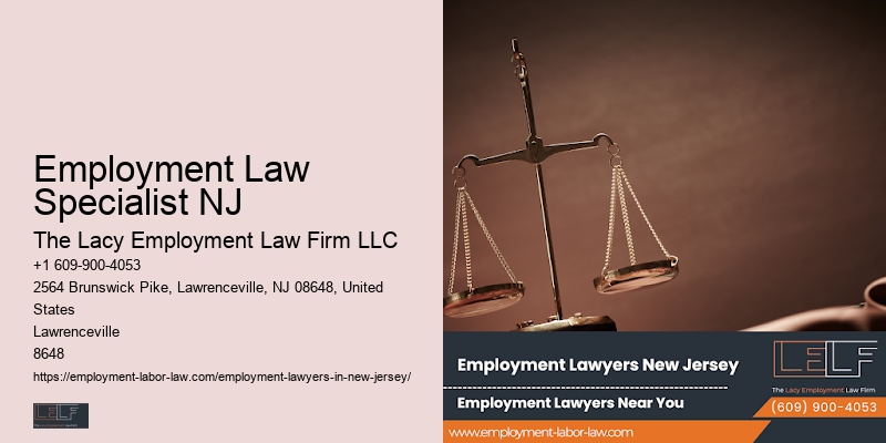 NJ Employment Law Firm Services