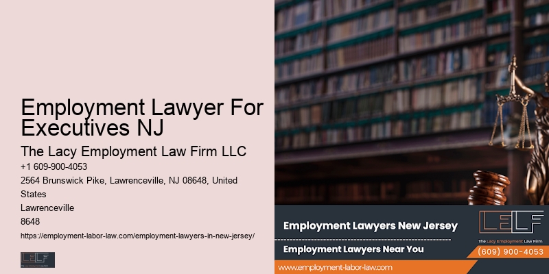 Employment Lawyer For Executives NJ Employment Protection Expert