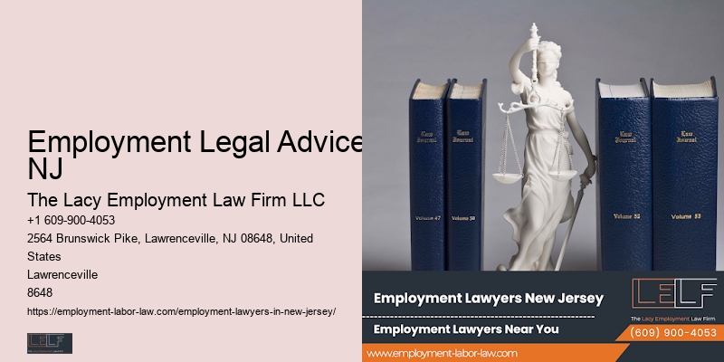 Employment Legal Advice NJ Employment Law Advice Near Me