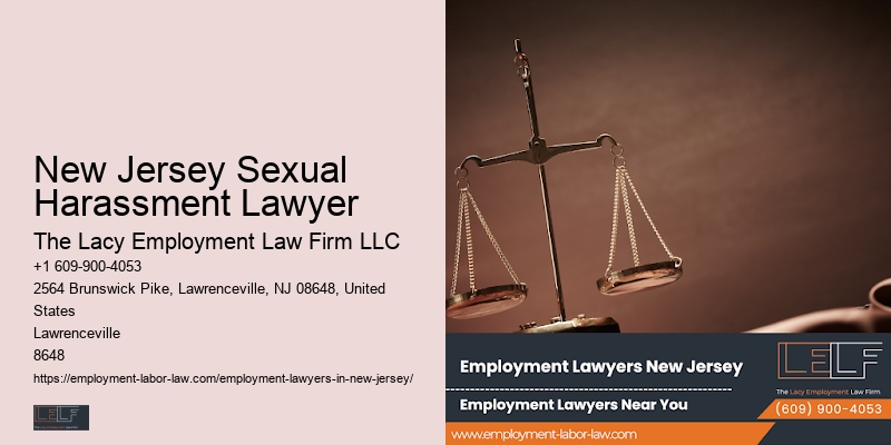New Jersey Sexual Harassment Lawyer Workplace Harassment Claims