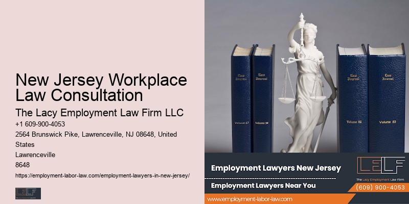 New Jersey Workplace Law Consultation Employment Tribunal Lawyer