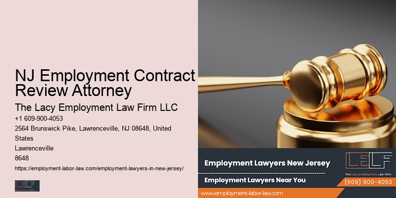 NJ Employment Contract Review Attorney