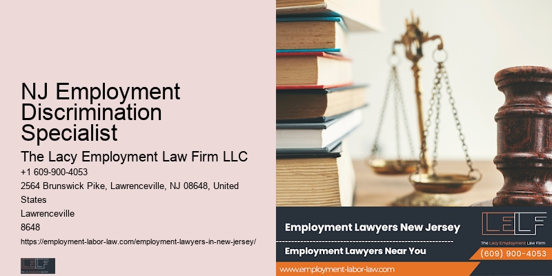 NJ Wrongful Termination Law Firm