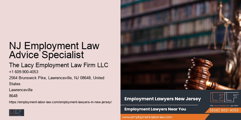 NJ Employment Law Advice Specialist Hr Compliance Attorney