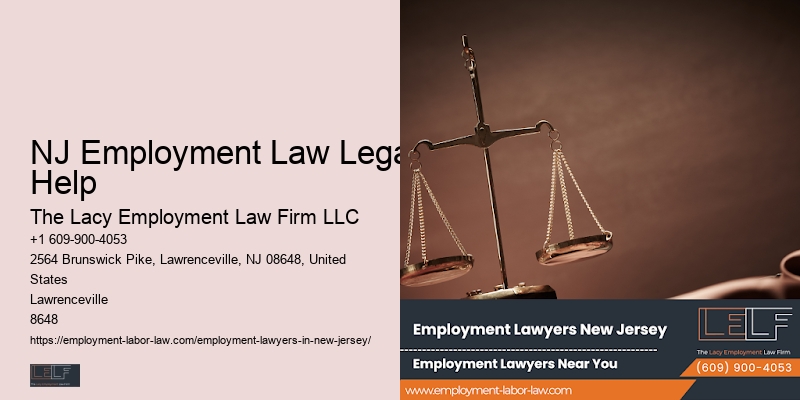 NJ Employment Law Legal Help Job Rights Advisor