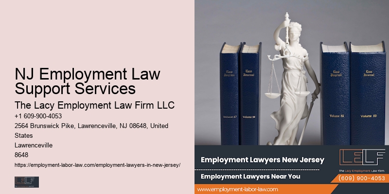 NJ Employment Law Support Services Employment Claim Lawyer