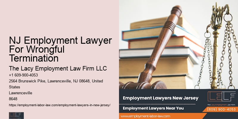 NJ Employment Attorney For Managers