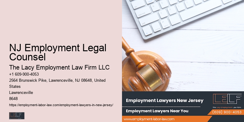 NJ Legal Support For Employment Disputes