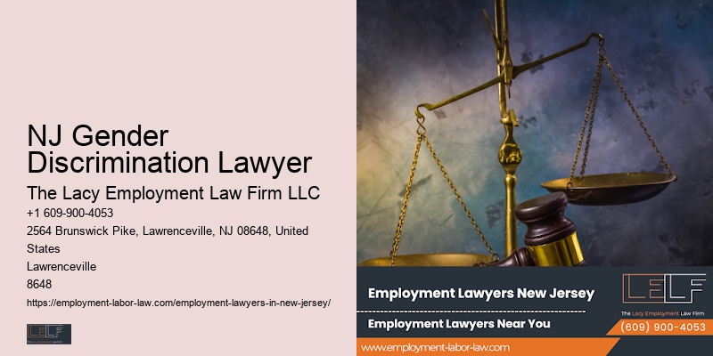 Top Employment Law Firms NJ Gender Discrimination Lawyer