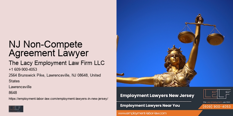 Employment Law Advocate NJ Non-Compete Agreement Lawyer