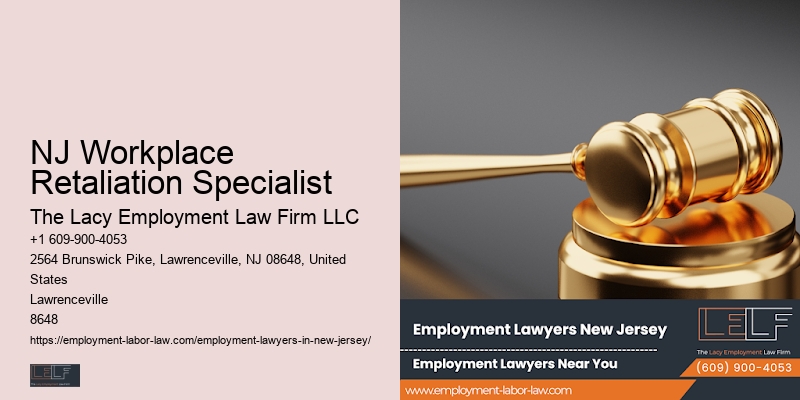 NJ Workplace Retaliation Specialist