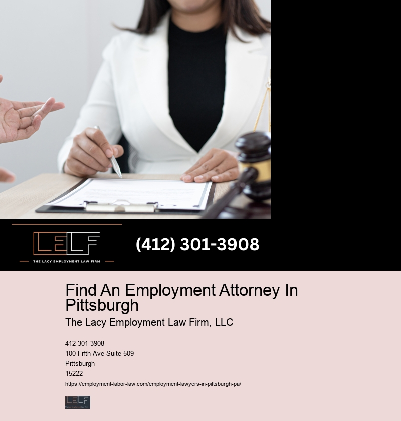 Employee Termination Legal Aid In Pittsburgh