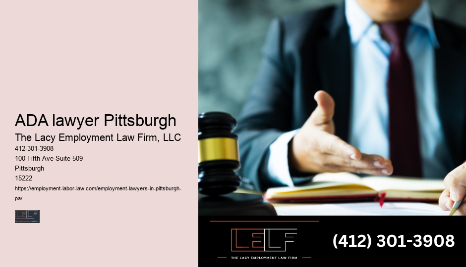 Pittsburgh Employment Law Consultation Services