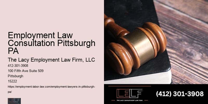 Employment Law Consultation Pittsburgh PA