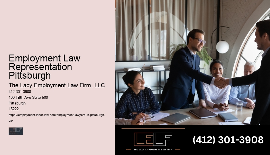 Pittsburgh Employment Lawyer Services Fees