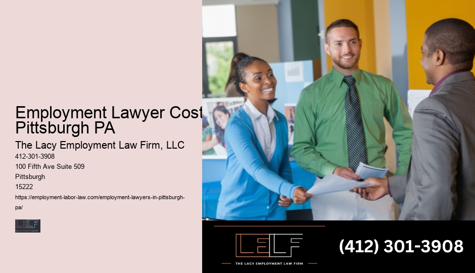Pittsburgh Employment Lawyer Cost