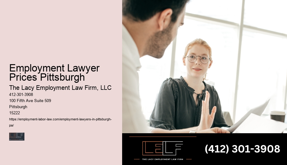 Employment law consultations in Pittsburgh region