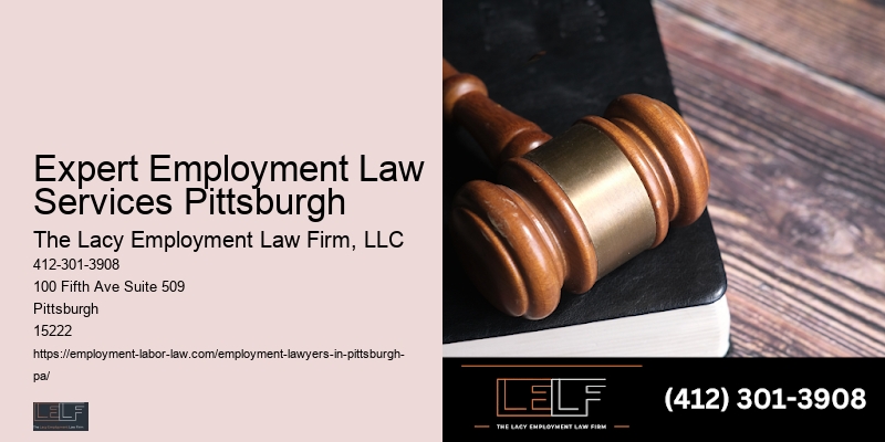 Expert Employment Law Services Pittsburgh