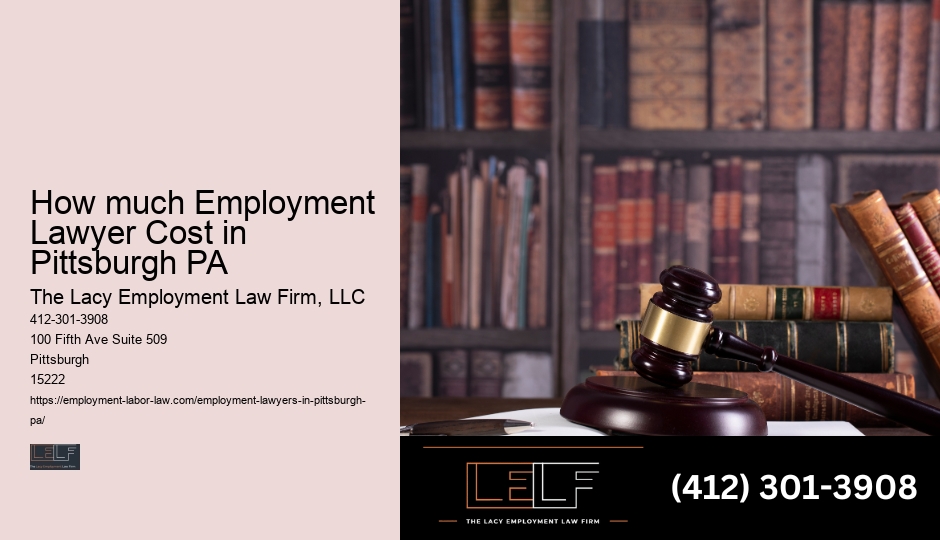 Pittsburgh PA Employment Law Counsel