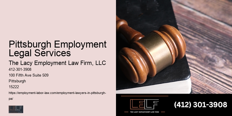 Pittsburgh Employment Legal Services