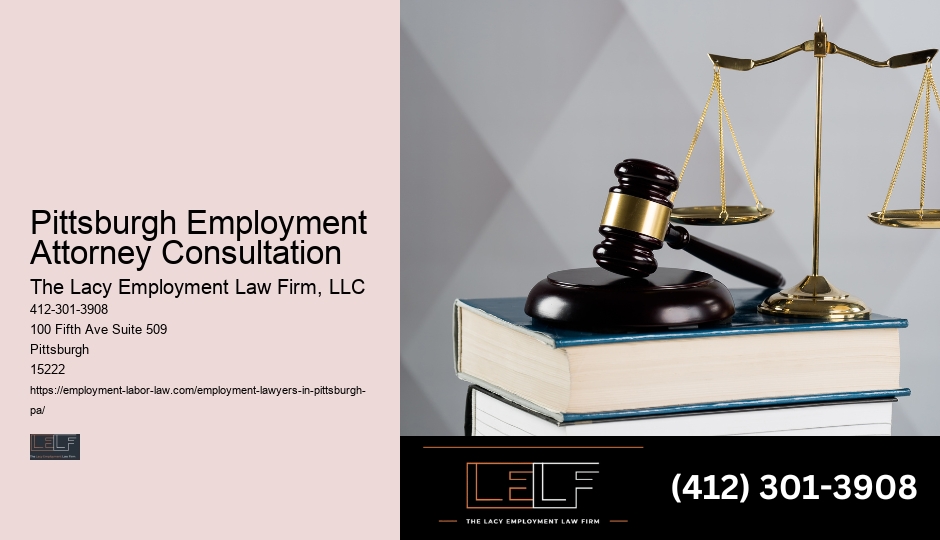 Reputable employment law advisors Pittsburgh
