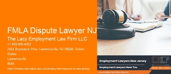 FMLA Dispute Lawyer NJ