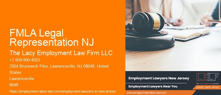 FMLA Legal Representation NJ