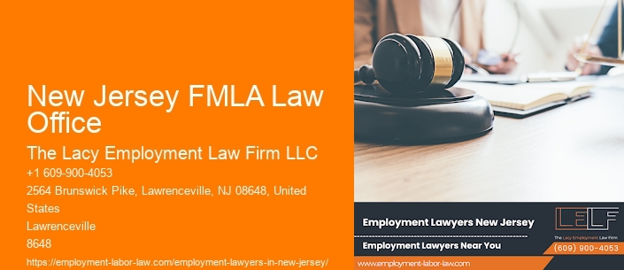 New Jersey FMLA Law Office