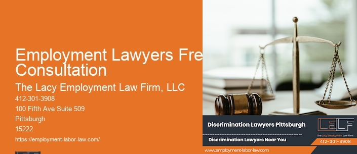 Employment Lawyers Free Consultation
