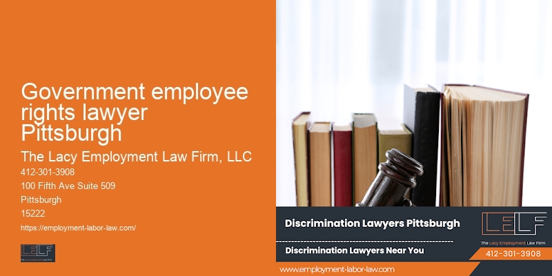 Government employee rights lawyer Pittsburgh