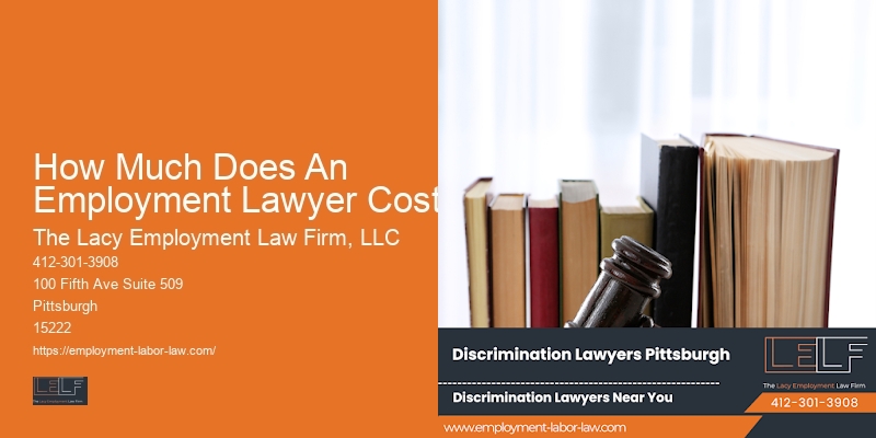How Much Does An Employment Lawyer Cost