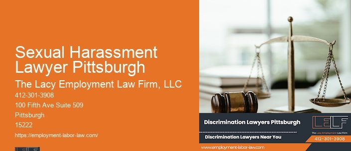 Sexual Harassment Lawyer Pittsburgh