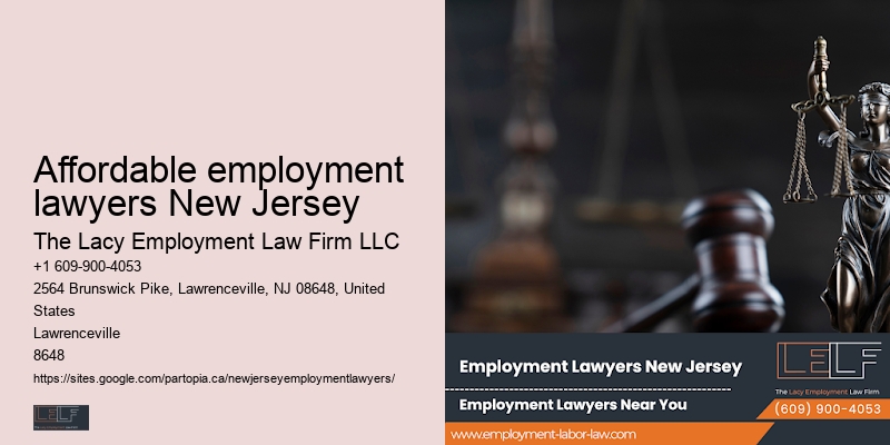 Affordable employment lawyers New Jersey
