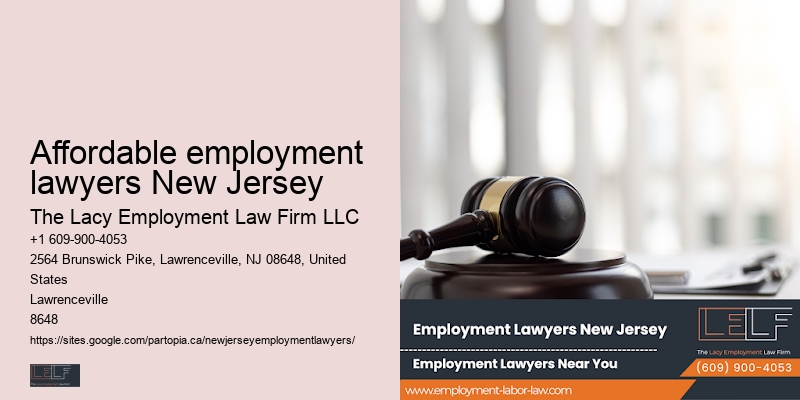 Workplace Discrimination Legal Aid NJ
