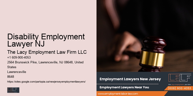 Legal help for job discrimination NJ